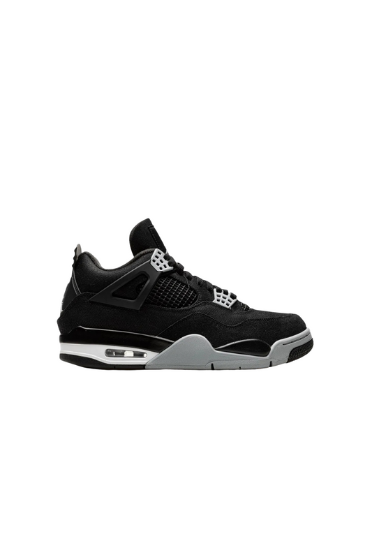 Jordan 4 Black Canvas